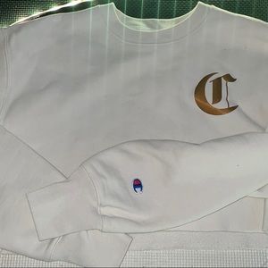 Champion Crewneck Crop